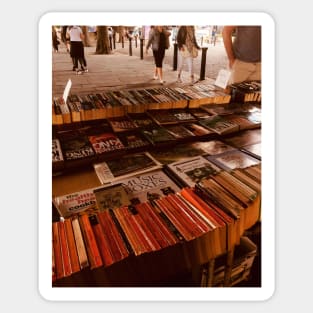 London Southbank second-hand books Sticker